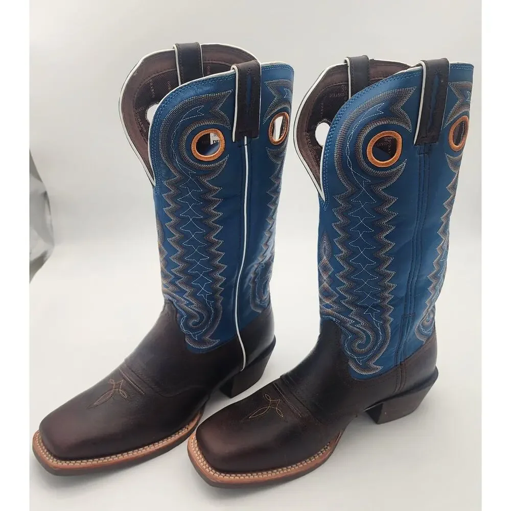 Men's Durango Rebel Pro Brilliant Blue Boots Style - DDB0337 EUC - Size US 11 M